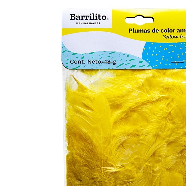 PLUMAS BARRILITO AMARILLO F142A BOL.C18GR. E.24 C.72